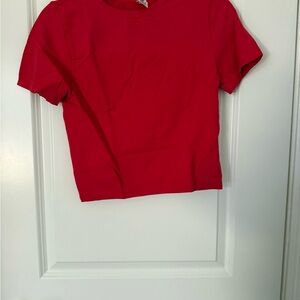 a new day Vibrant Red Kids Tee